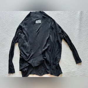 Allsaints Spitafields wool blend batwing cardigan xs